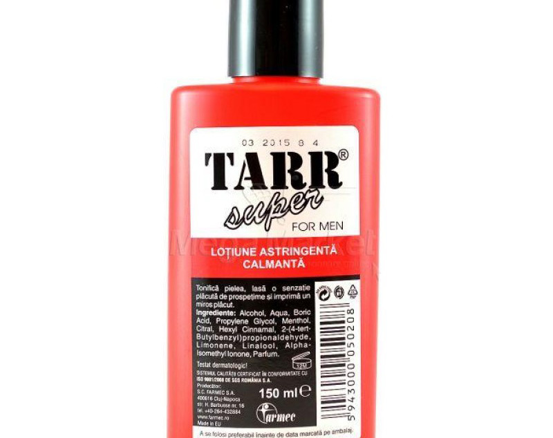 Tarr-aftershave